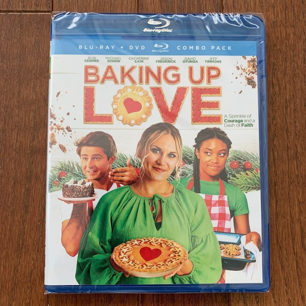 New Baking Up Love Blu-Ray + DVD Combo Pack Romance